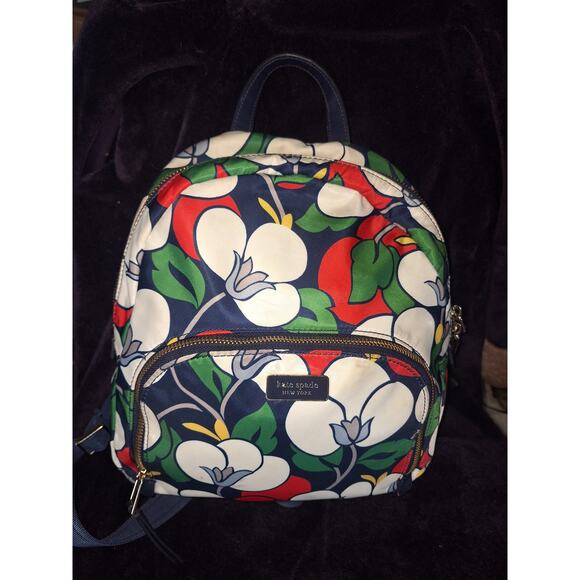 46. Kate Spade Dawn Breezy Floral Backpack. - Picture 1 of 5